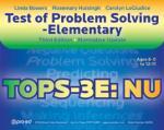 TOPS-3E: NU Test of Problem Solving-3 Elementary: Normative Update