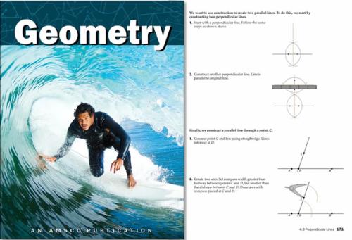 Amsco Geometry Hardcover TextBook