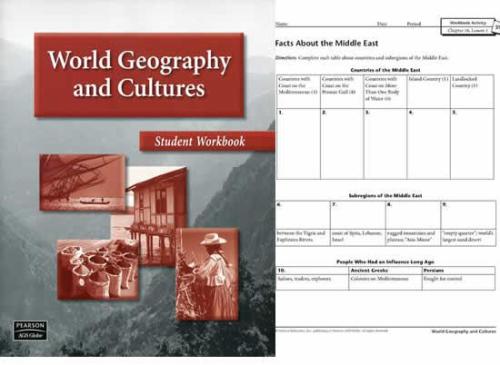 AGS World Geography and Cultures Workbook