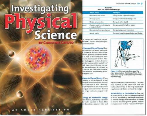 Amsco Investigating Physical Science TextBook