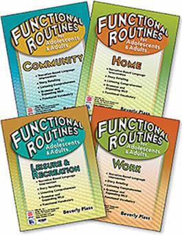 Functional Routines for Adolescents & Adults: 4 Book Set