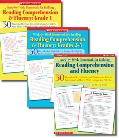 Week-by Week Homework for Building Reading Comprehension & Fluency