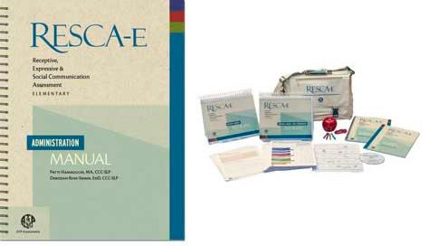 RESCA-E Receptive, Expressive and Social Communication Assessment-Elementary