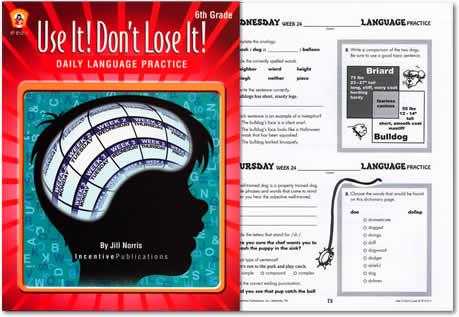 Use It! Don't Lose It! Language Arts