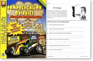 Comprehension Quickies