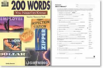 200 Words You Need to Know